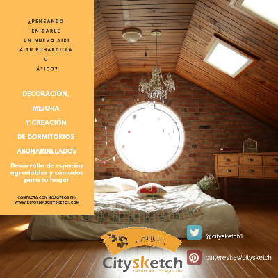 Diseño y decoración de dormitorios abuhardillados